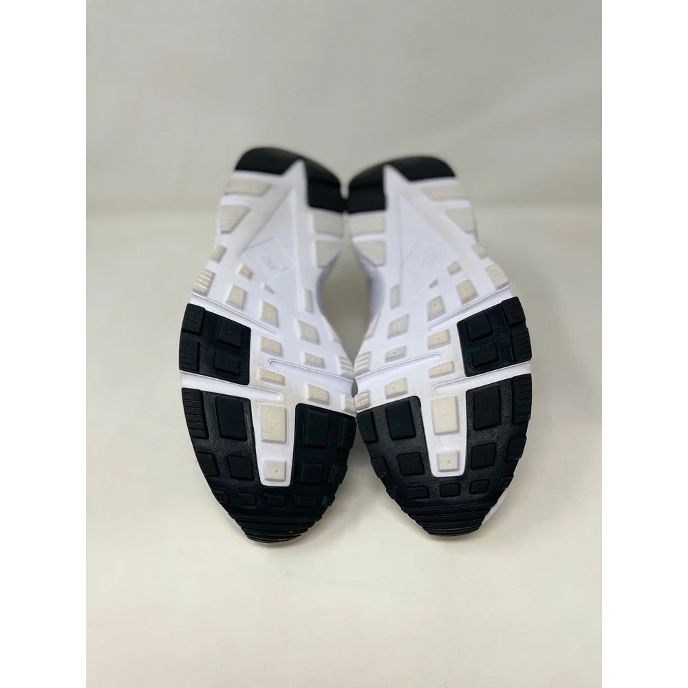 Nike Air Huarache Run GS Kids Size 7Y White Black Pink Excellent Sneakers